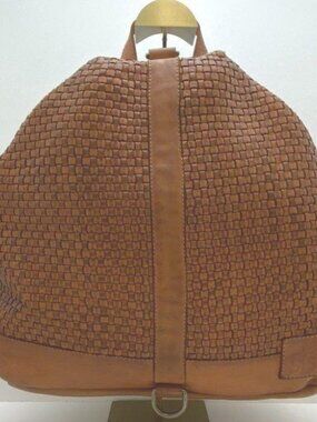 STS Ranchwear Women's Brown Woven Leather Sweet Grass Backpack